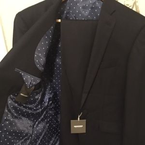 Hayward Flannel Men's Navy Suit
